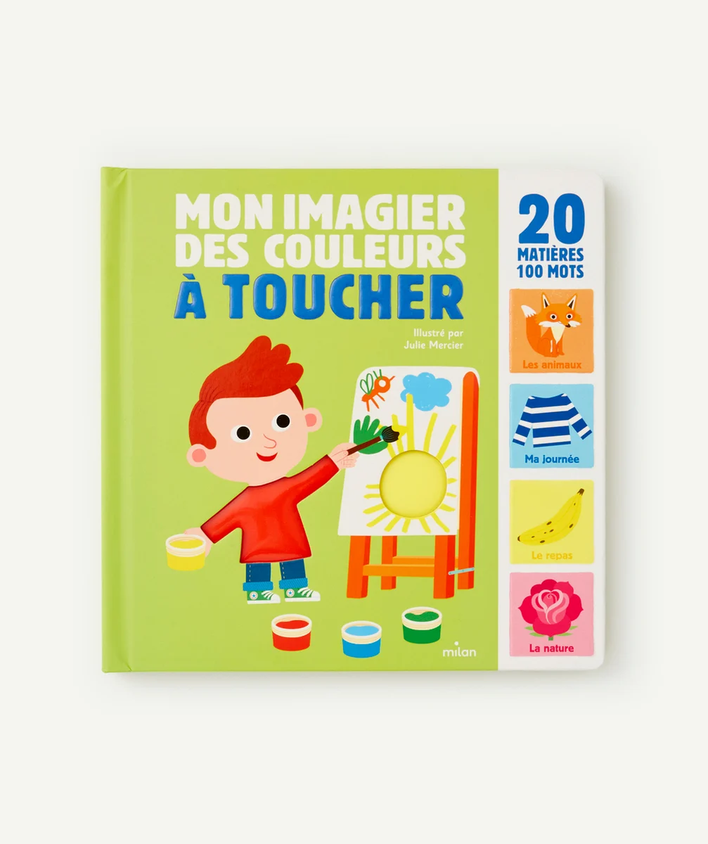MILANMON IMAGIER DES COULEURS À TOUCHER