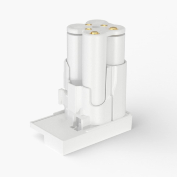 Nuki Power Pack - oplaadbare accu voor Nuki Smart Lock - wit
