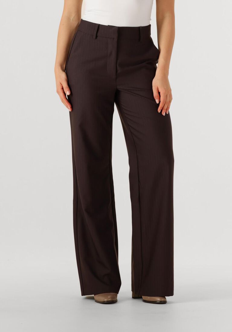 bruine co'couture wijde broek zellacc wide ll pant