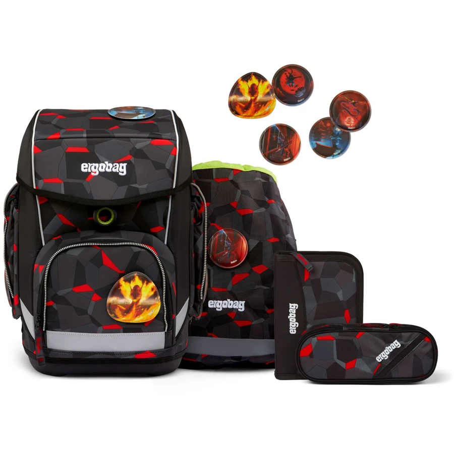 Ergobag Cubo - Schulranzen Set 5tlg. Modell 2024 TaekBärdo