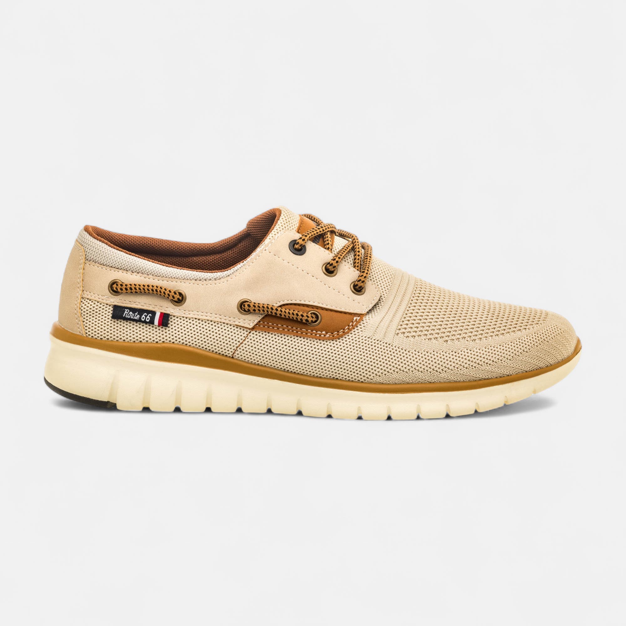 Chaussures bateau Homme beige