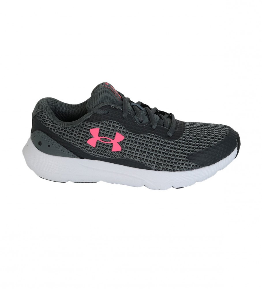 Tênis Under Armour Surge 3 Running cinza
