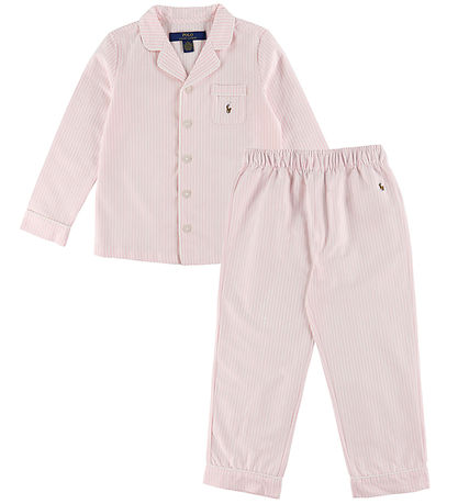 Polo Ralph Lauren Schlafanzug - Oxford - Bad Pink/White Striped