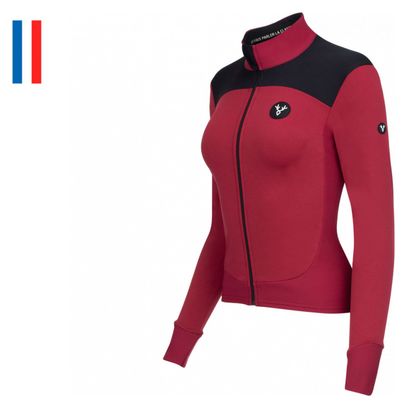 Veste Hiver LeBram Aulac Femme Bordeaux Coupe Ajustée