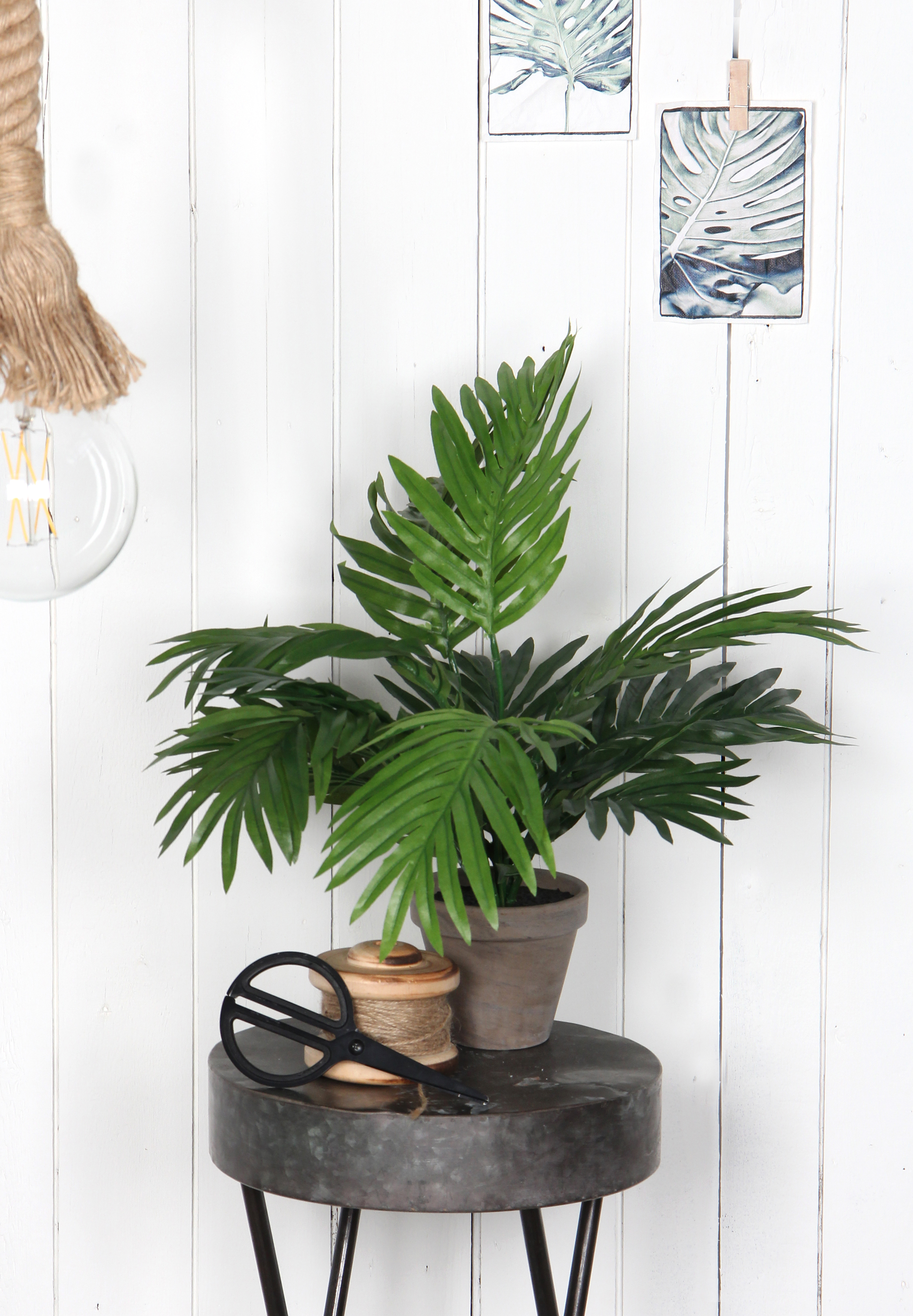 Mica decorations - palmier areca artificielle en pot h45