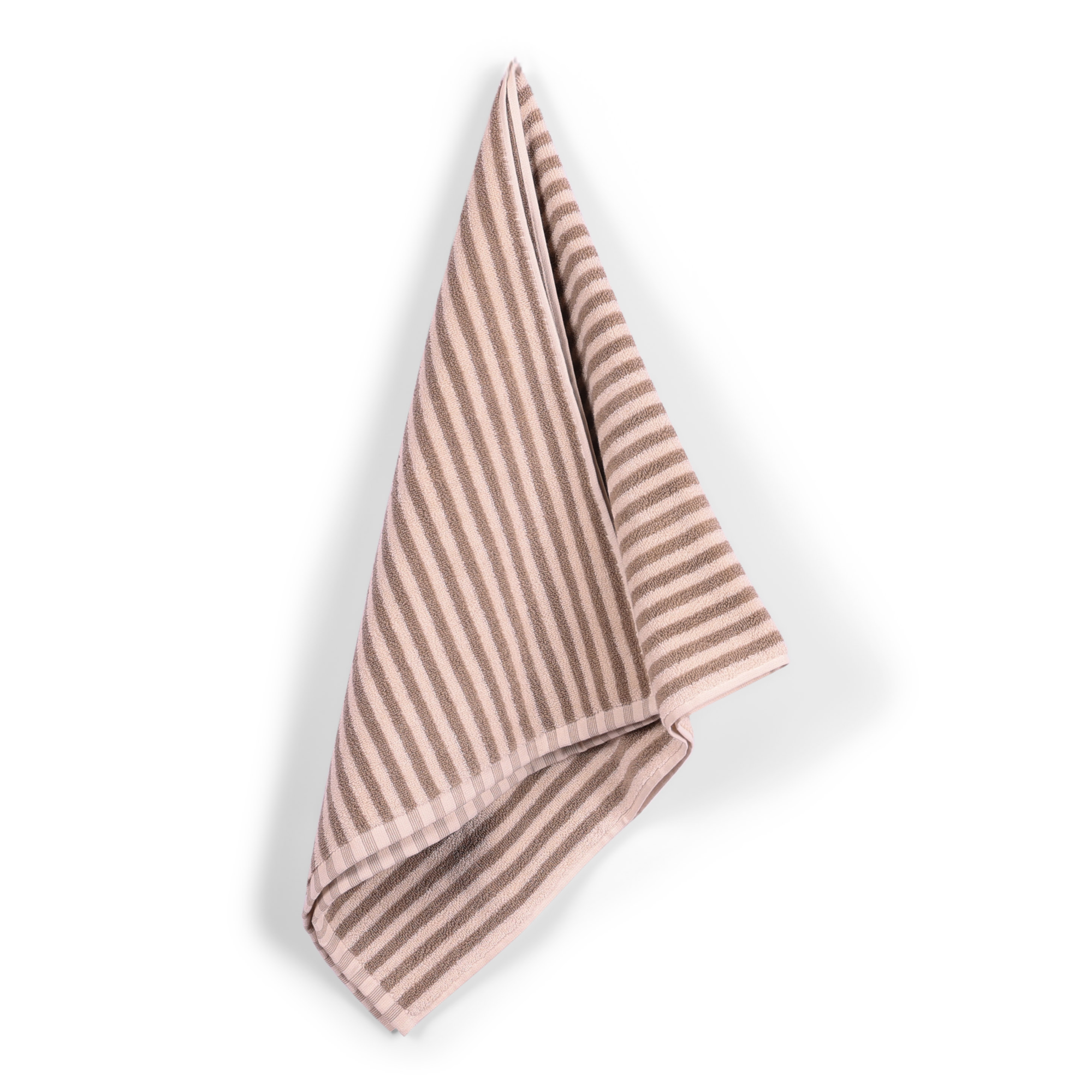 Handdoek Kate beige off white 50x100 cm