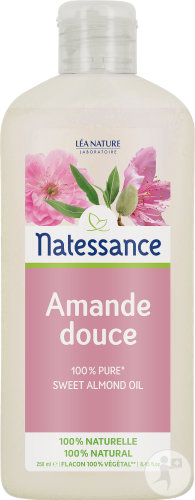 Natessance Huile D'Amande Douce Nourrissante Flacon 250ml