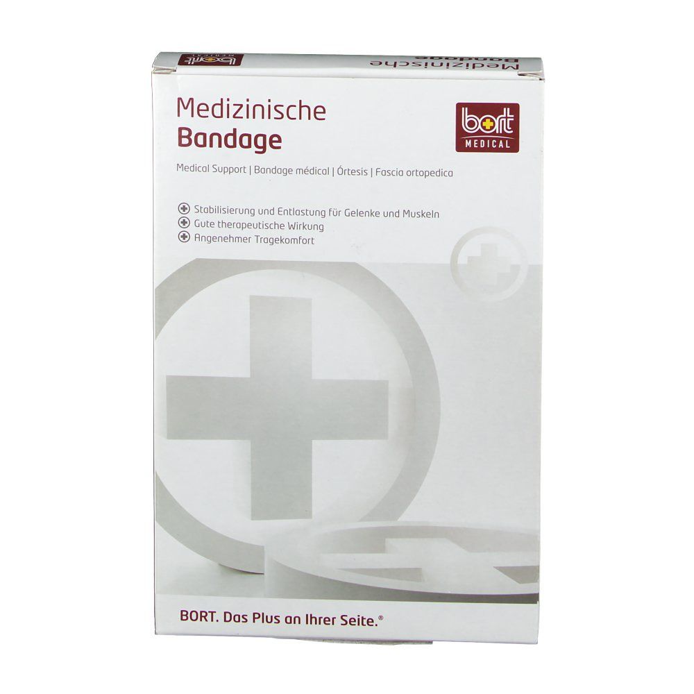 BORT Zweizug Ellenbogenbandage Gr. S silber