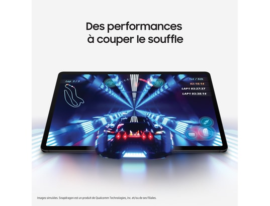 SAMSUNG - Tablette tactile Galaxy Tab S9+ 12.4'' Wifi 256 Go Anthracite