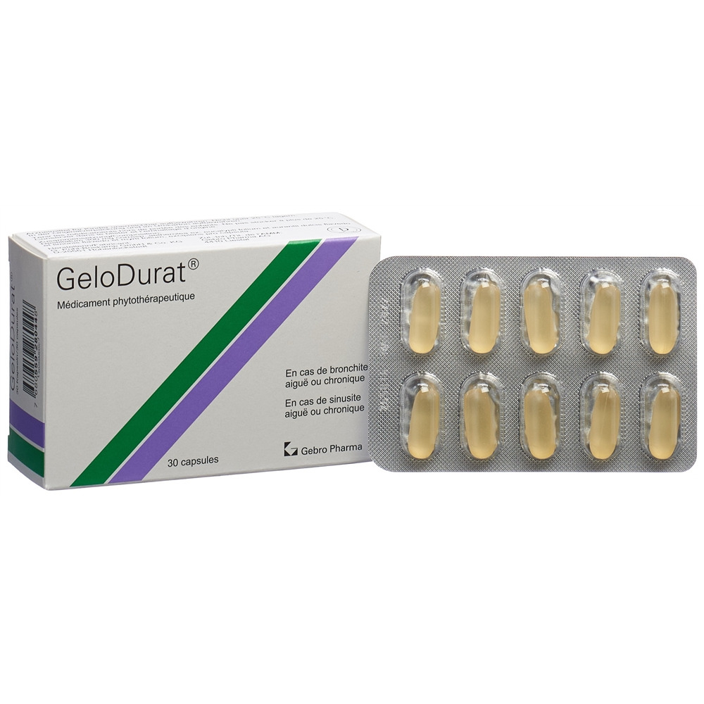 GELODURAT Weichkaps Blist 30 Stk<br>30 Stück, Blister, Weichkapsel, magensaftresistent