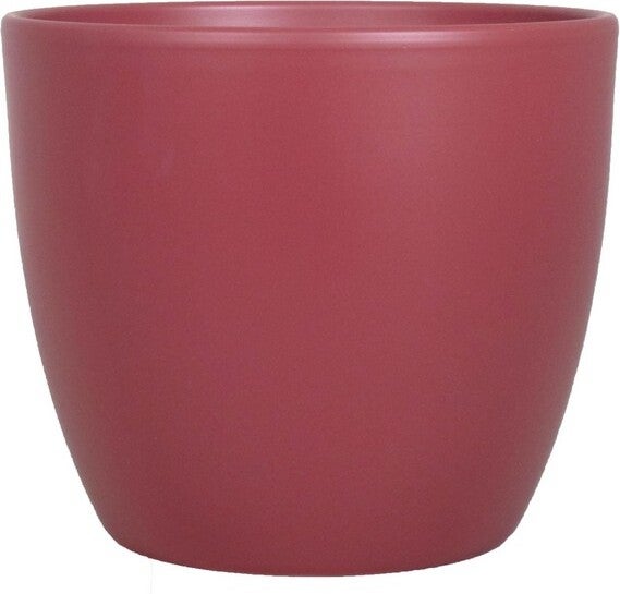 Bela Arte bloempot Boule rood D 8,5 H 6,5 cm