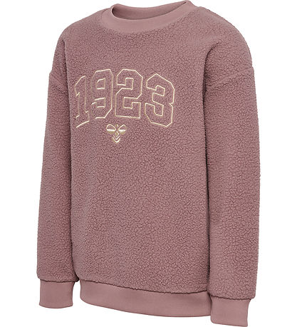 Hummel Bluse - Fleece - HmlCosso - Twilight Mauve m. Guld
