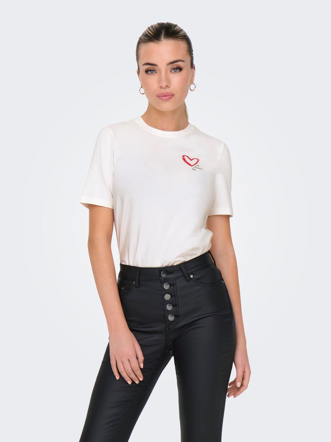ONLVALLIE T-shirt Cloud Dancer