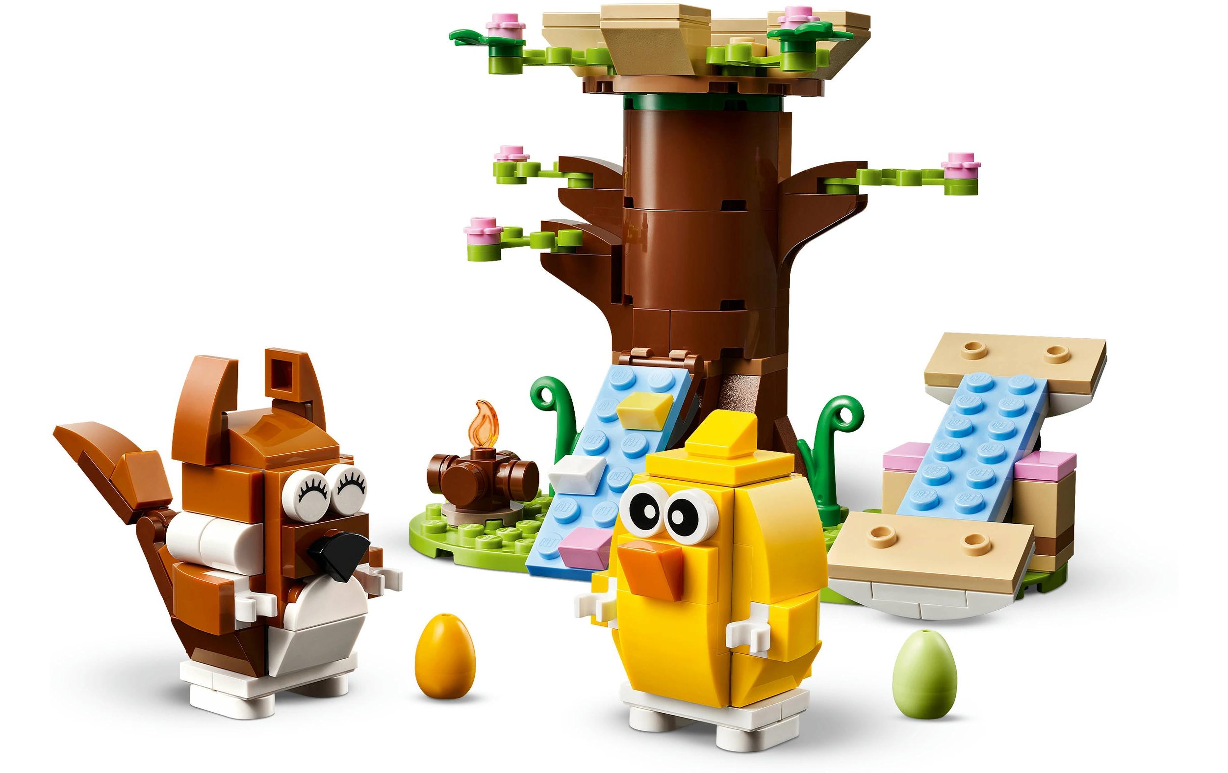 Saisonal Frühlingstierspielplatz 40709Kreatives Spielset