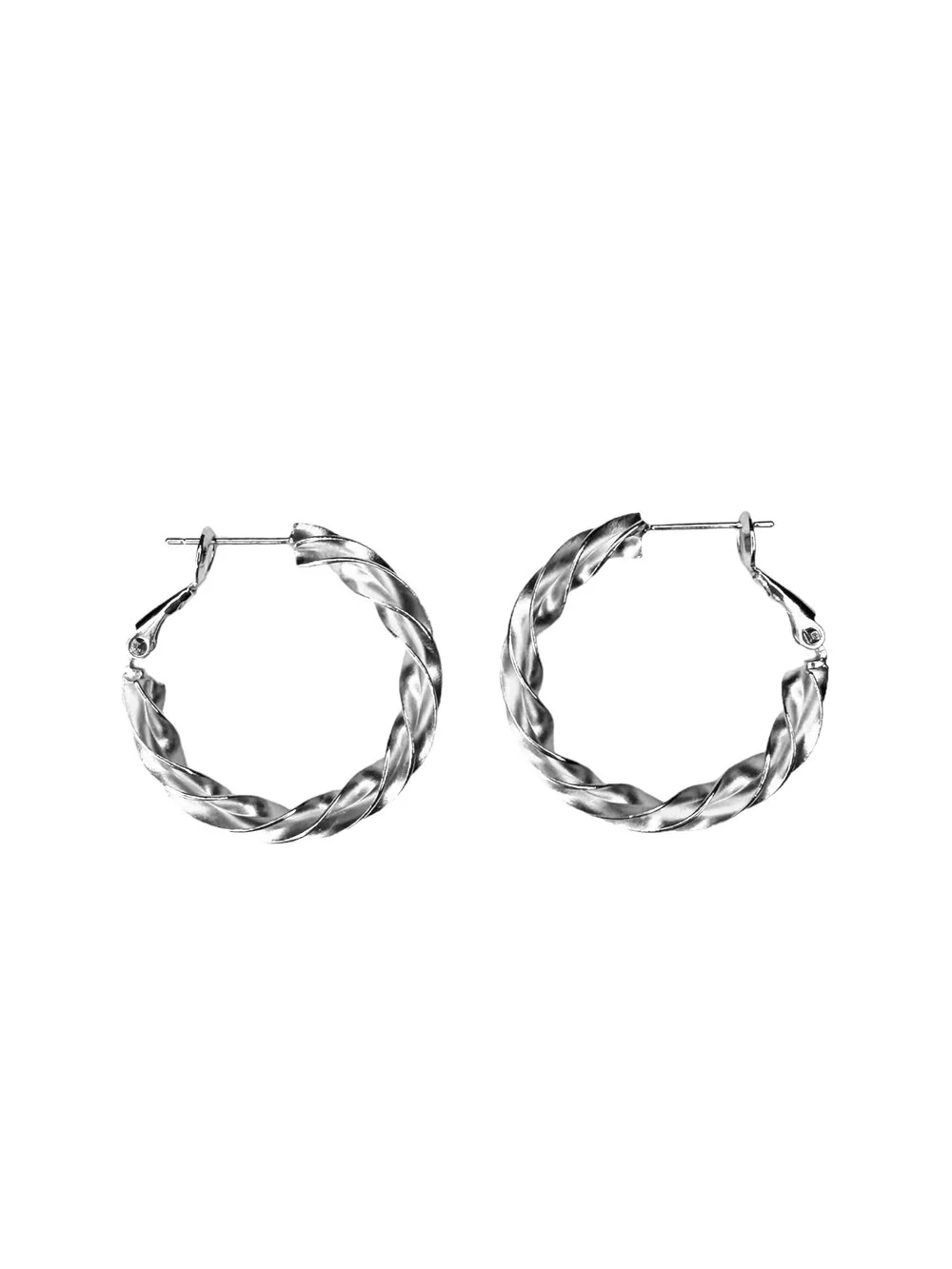 Pico  Chloe Small hoops - sølvbelagt