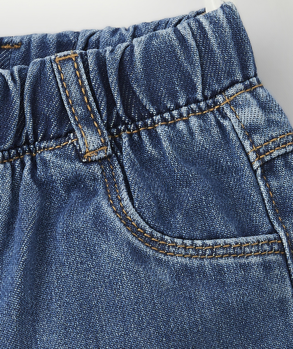 BERMUDA BÉBÉ-GARÇON EN DENIM LOW IMPACT