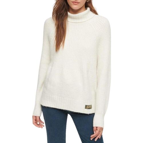 Superdry - ESSENTIAL RIB KNIT Blanco