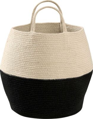 Lorena Canals Zoco Kurv, Black-Natural