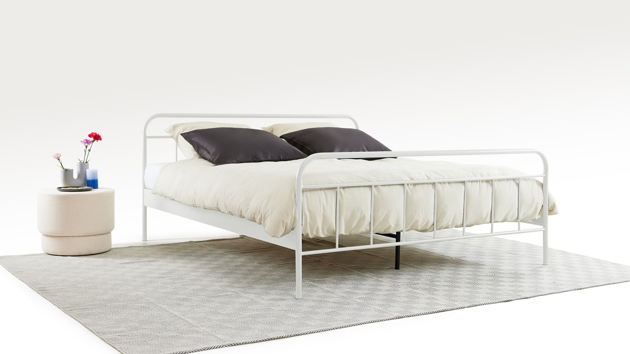 Bed Alex 2-persoons wit
