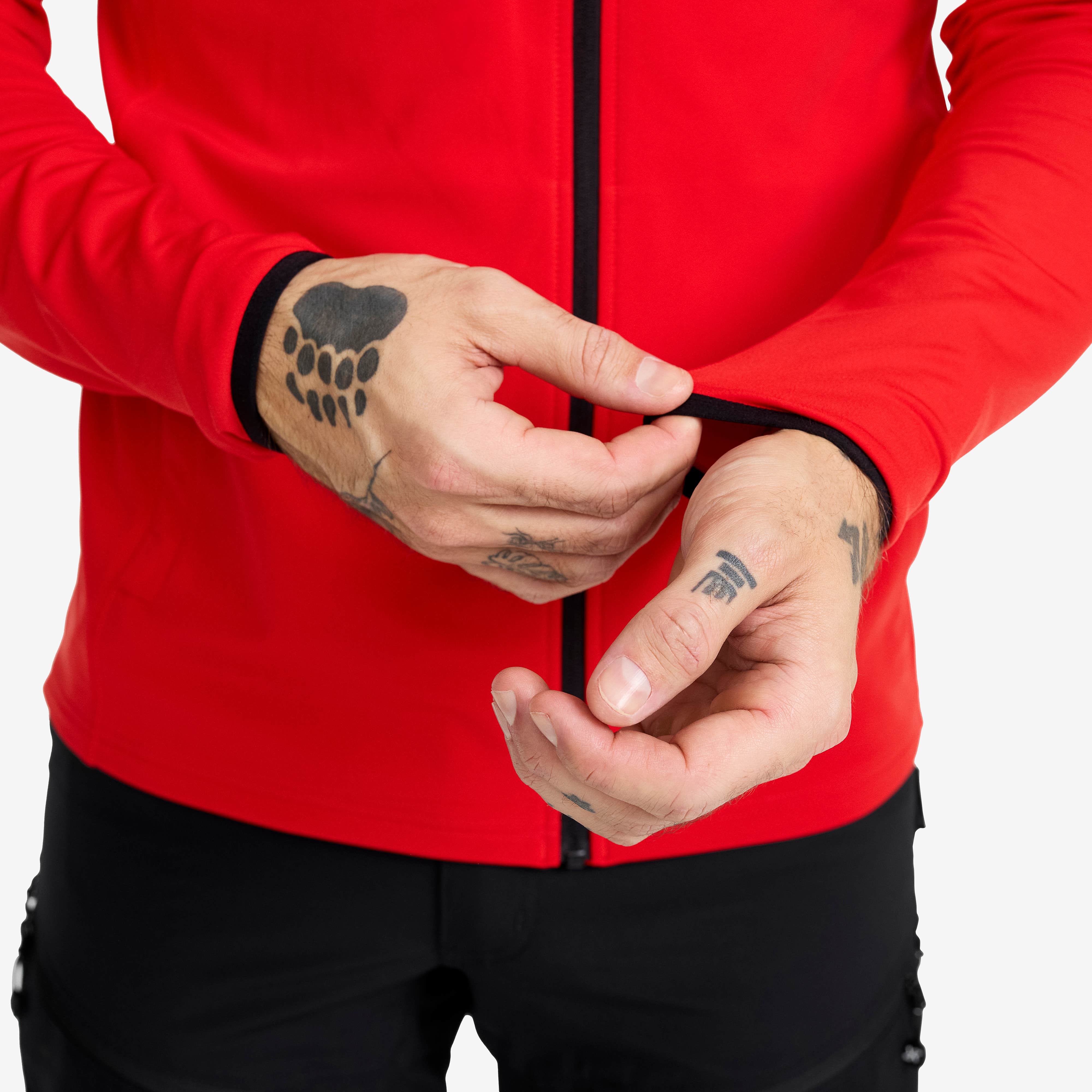 Evolution Light Stretch Fleece Herre Aura Orange