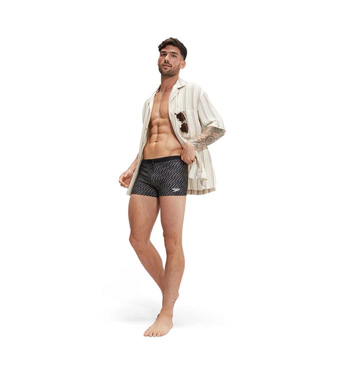 Speedo men ECO Valmilton Lines Aqua Zwemboxer