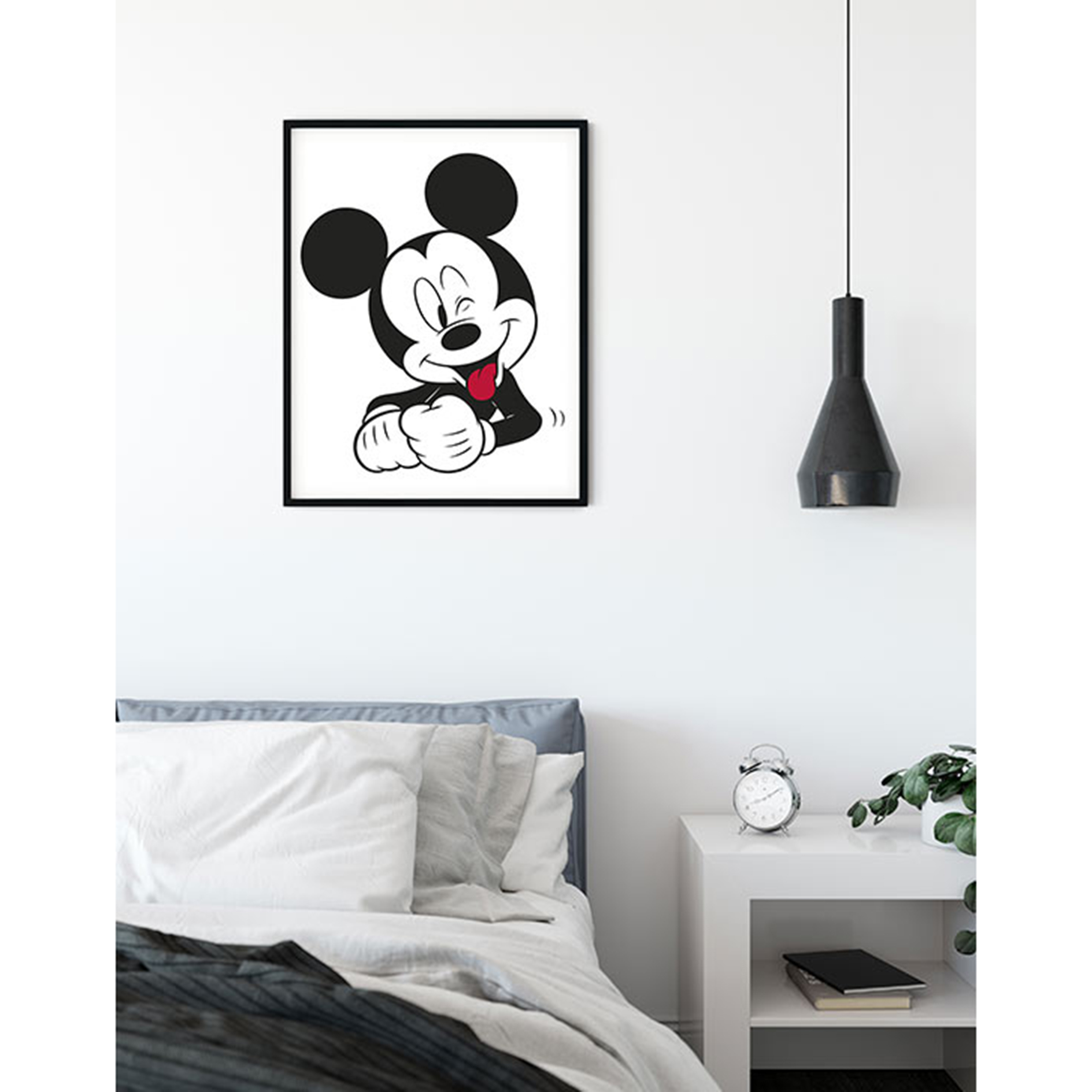 Wandbild MICKEY MOUSE FUNNY - 50x70 cm