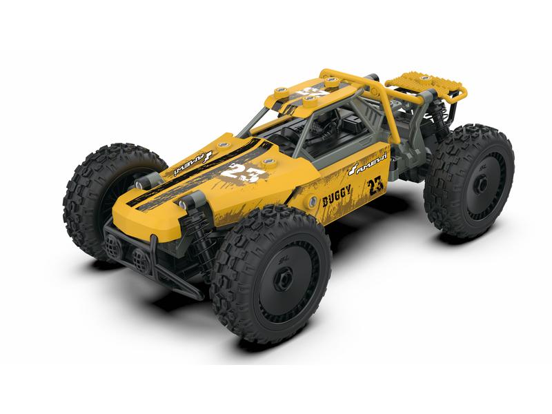 Amewi Buggy CoolRC DIY Oldscool 2WD Bausatz, 1:18 Kleiner RC Buggy zum selber zusammenbauen