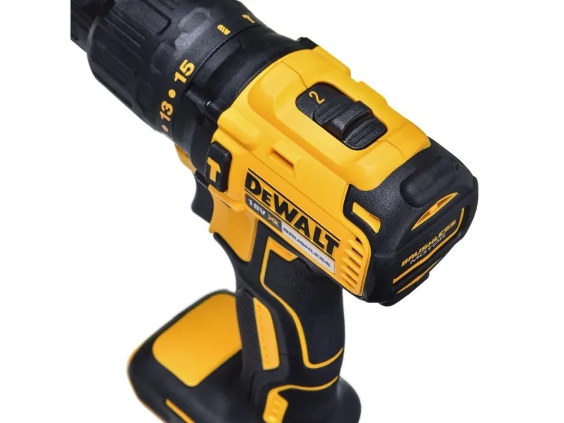 DeWALT DCD778S2T-QW - Hammerbor/skruemaskine - ledningfri 13 mm - 2 batterier - 18 V
