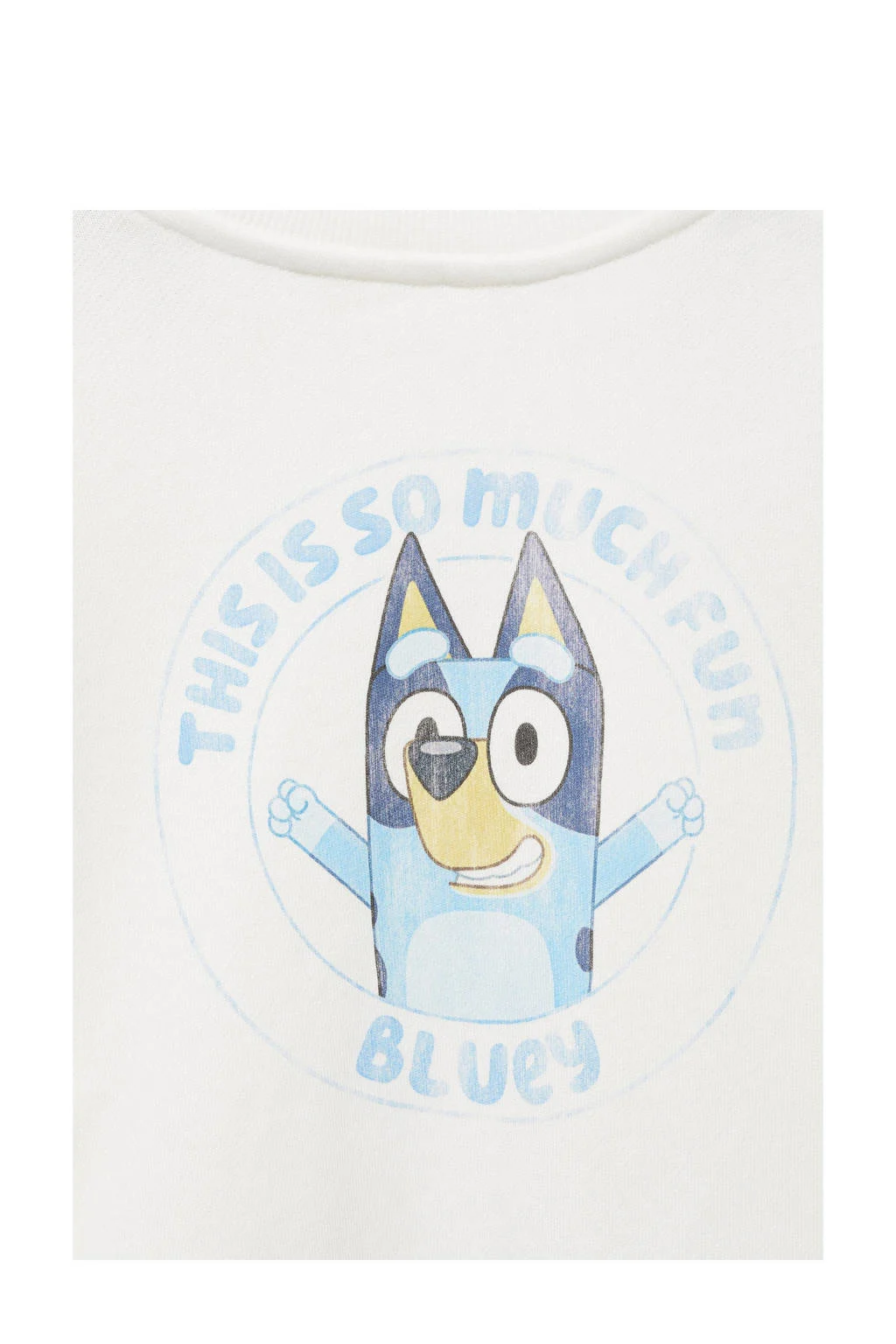 Mango Kids Bluey sweater wit