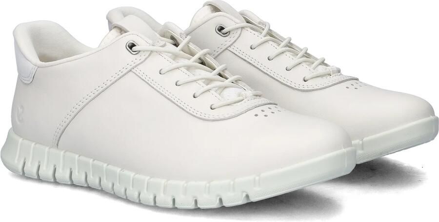 ECCO Gruuv Lite Veterschoenen Laag Wit