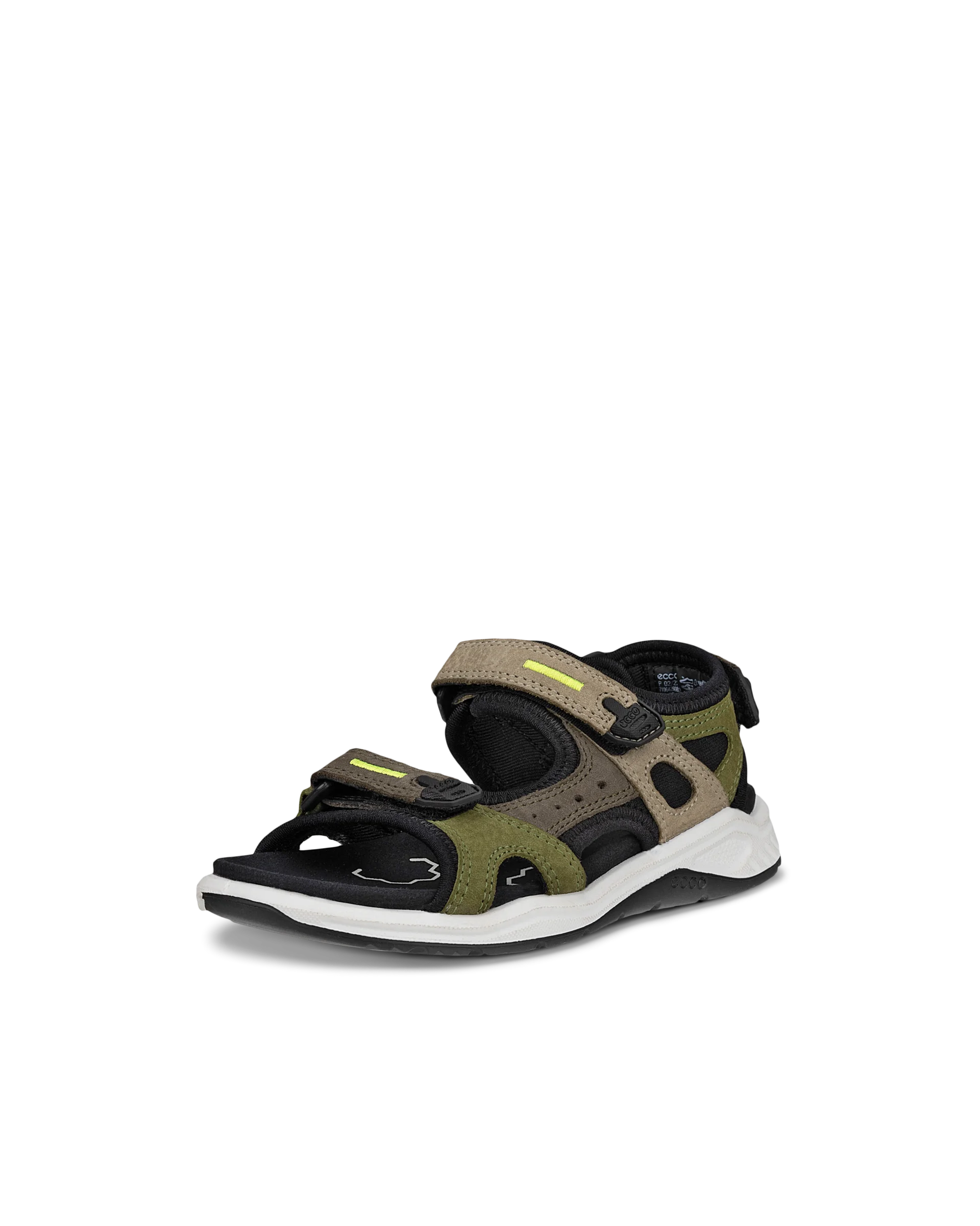 ECCO X-TRINSIC K Kinder Trekkingsandale aus Nubukleder Grün