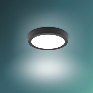Philips plafondlamp Magneos LED 21cm 12W zwart