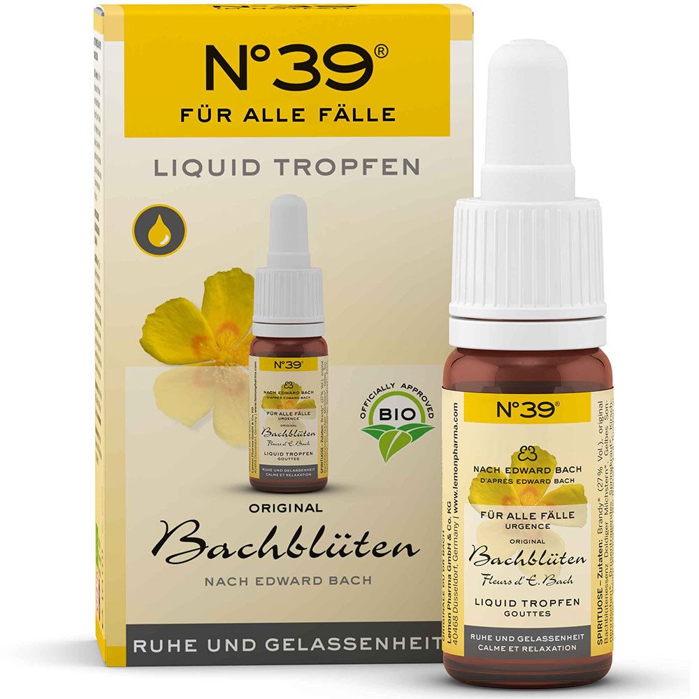 No. 39® Für alle Fälle Original Bachblüten Liquid Tropfen