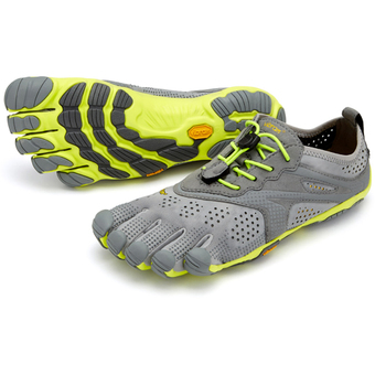 FiveFingers V-Run Barfußschuhe Grey Yellow Damen