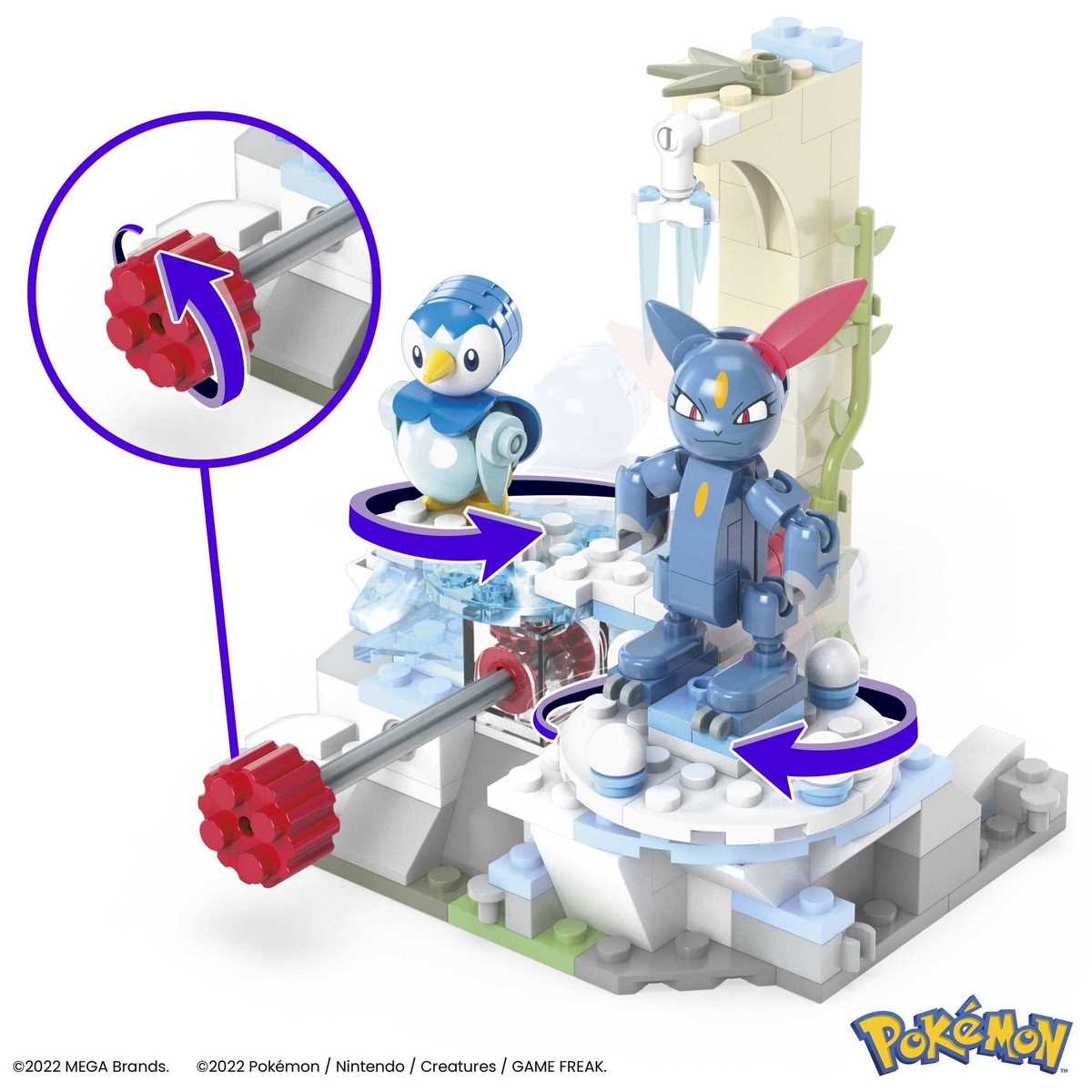 Tiplouf et Farfuret - Mega Construx Pokémon