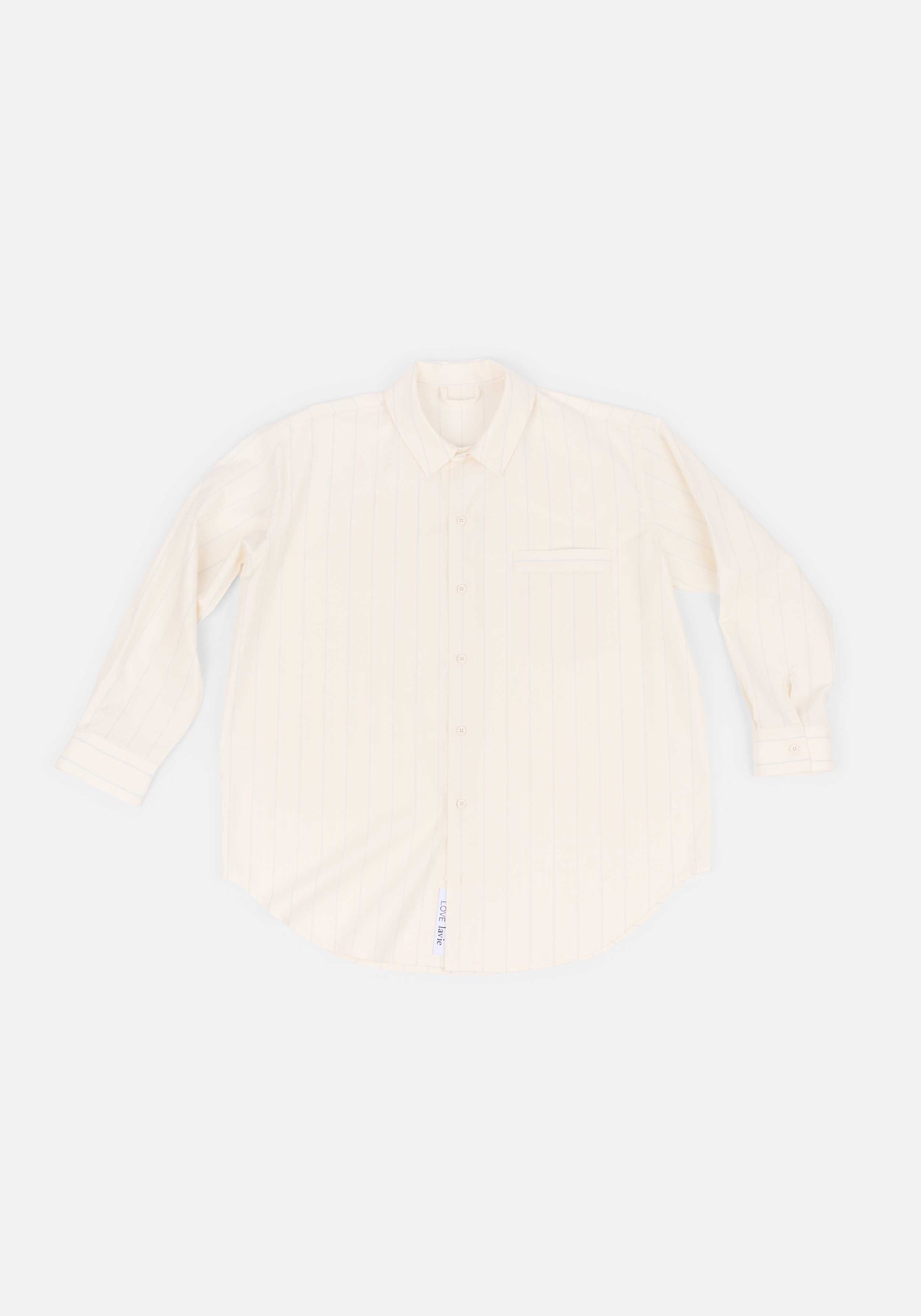 Lavie Hemd Yoko Striped Undyed/Sky