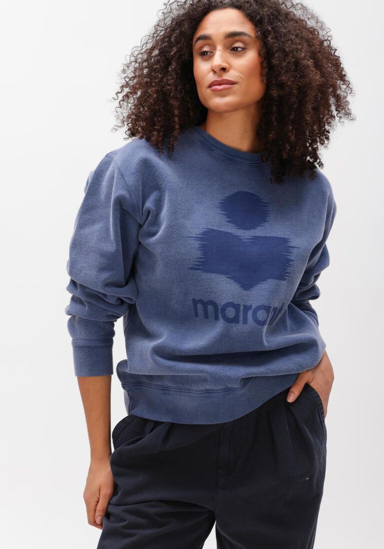 blauwe isabel marant sweater mikoy sweat shirt