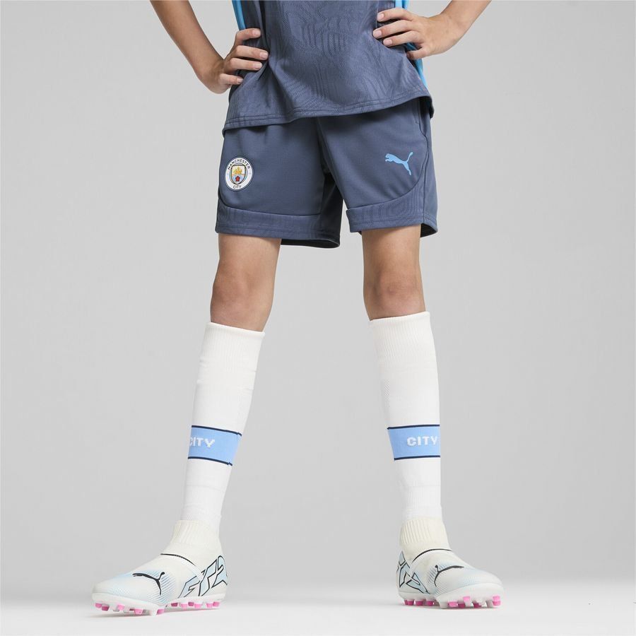 Manchester City Short d'Entraînement - Inky Blue/Magic Blue Enfant