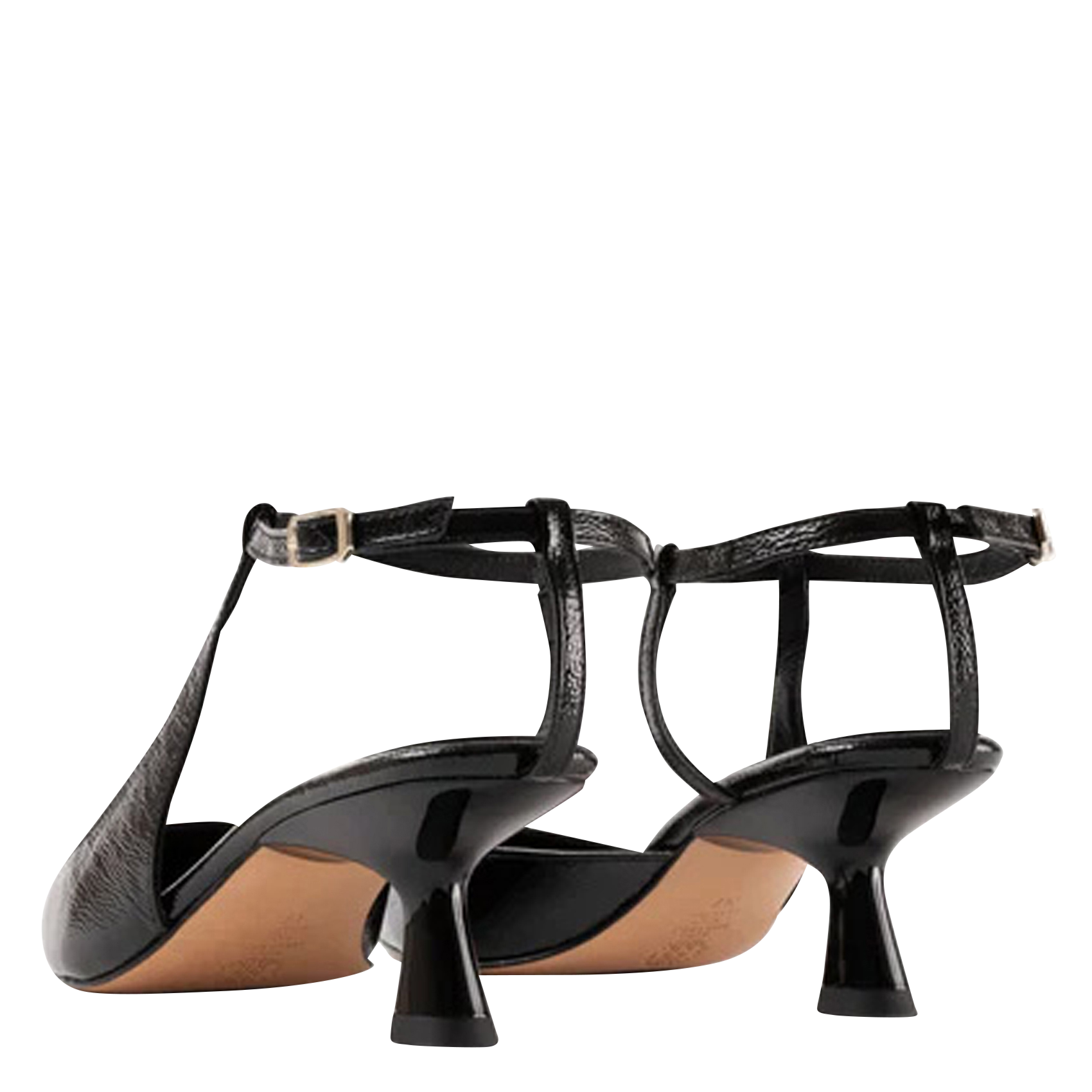 CAMELIA - Escarpins en cuir verni| Noir