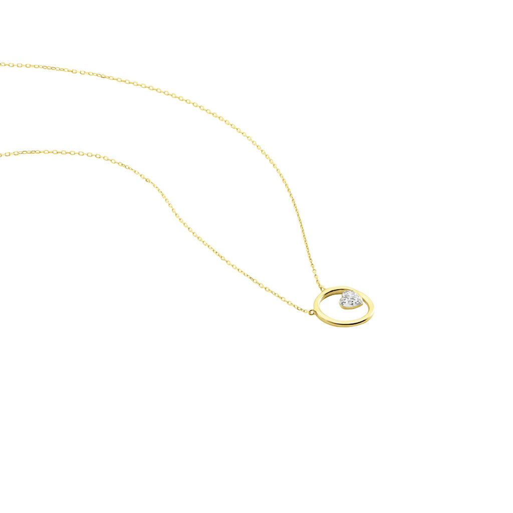 Collier Or Jaune Theda Diamants