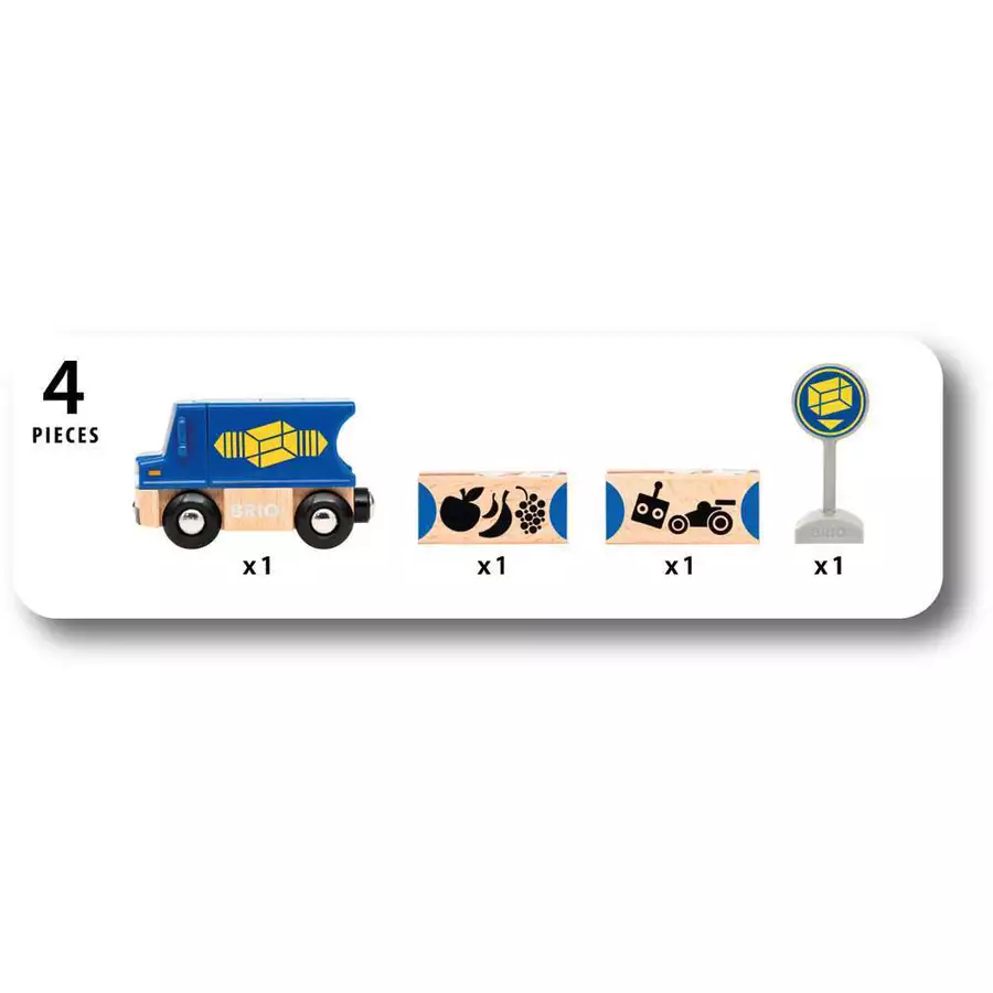 Brio BRIO Zustell-Fahrzeug bunt