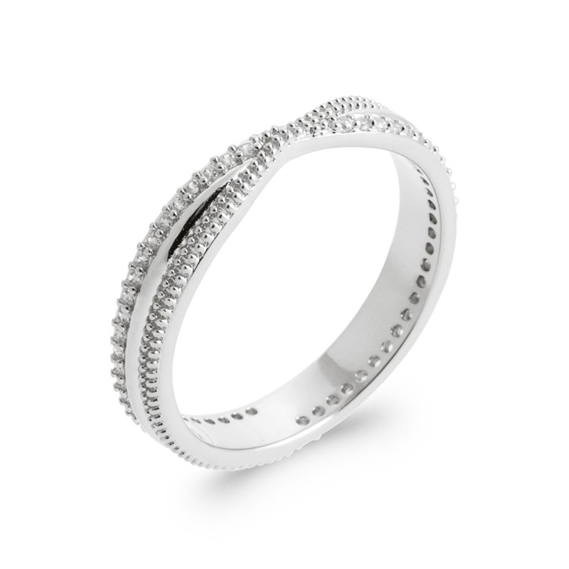 Bague Femme - Argent 925 - Oxyde de zirconium