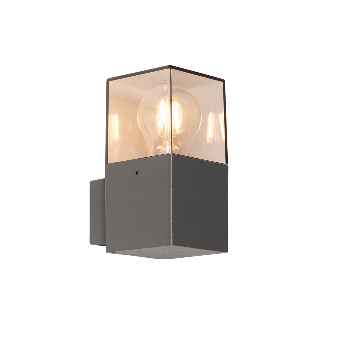 Moderne buitenwandlamp, donkergrijs, IP44 - Denemarken