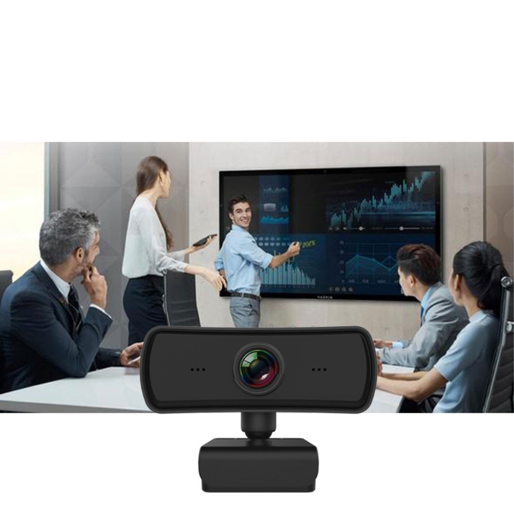 USB Webcam 4MP / 2K 1080p HD Kamera Laptop / PC mit Mikrofon 360° Drehbar
