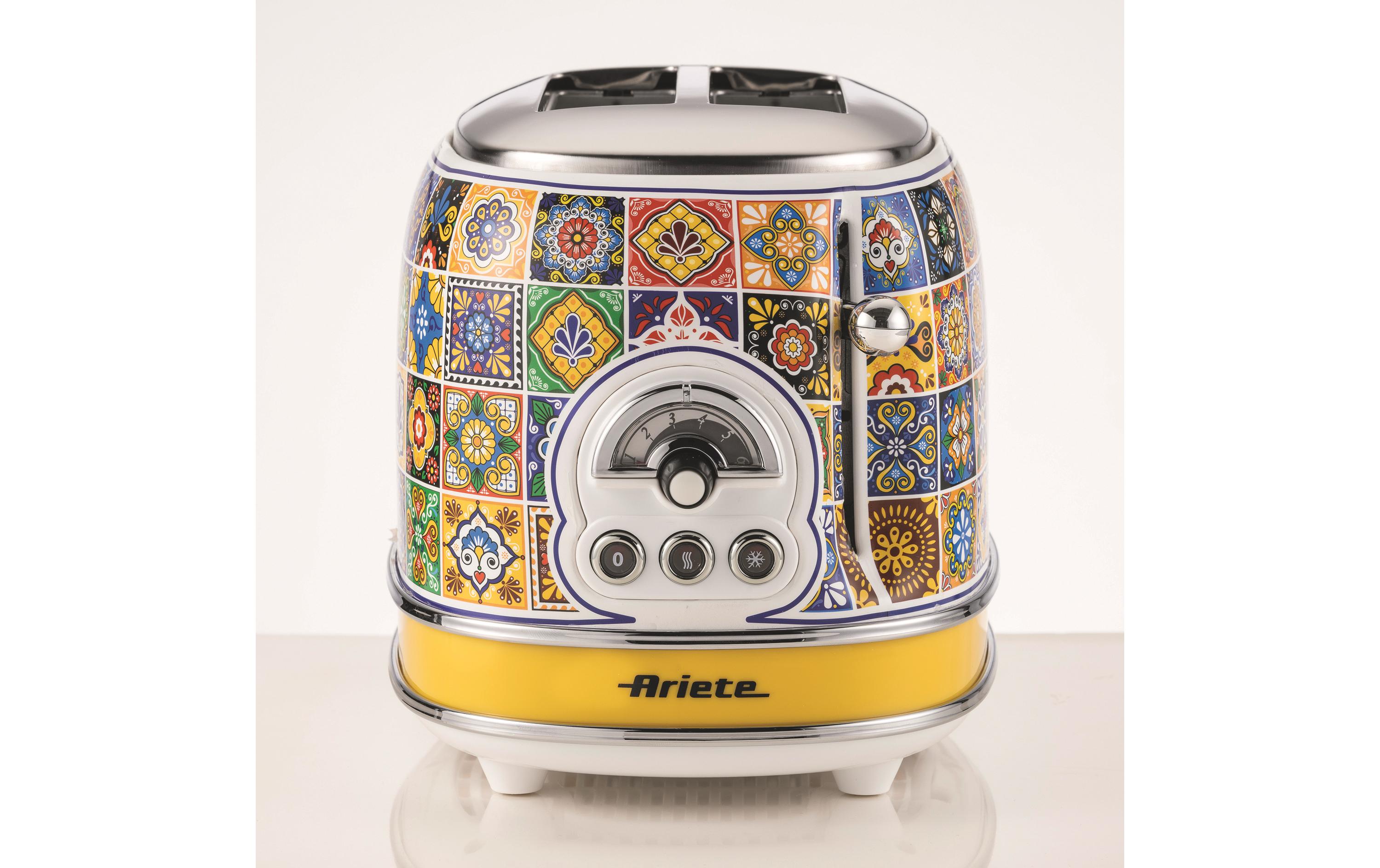 Toaster Positano ARI-155-POS GelbKlassischer Toaster