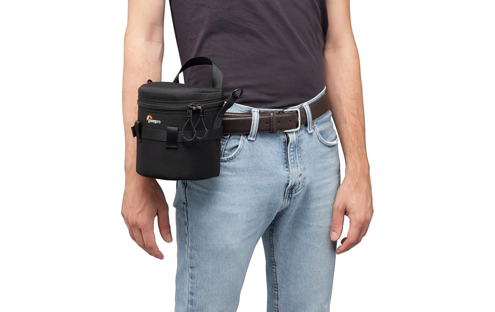 Objektivtasche ProTactic LCS 11 x 15 IIIGepolsterte Tasche mit Zurrgurt für Objektive bis zu 11 cm Durchmesser und 15 cm Länge