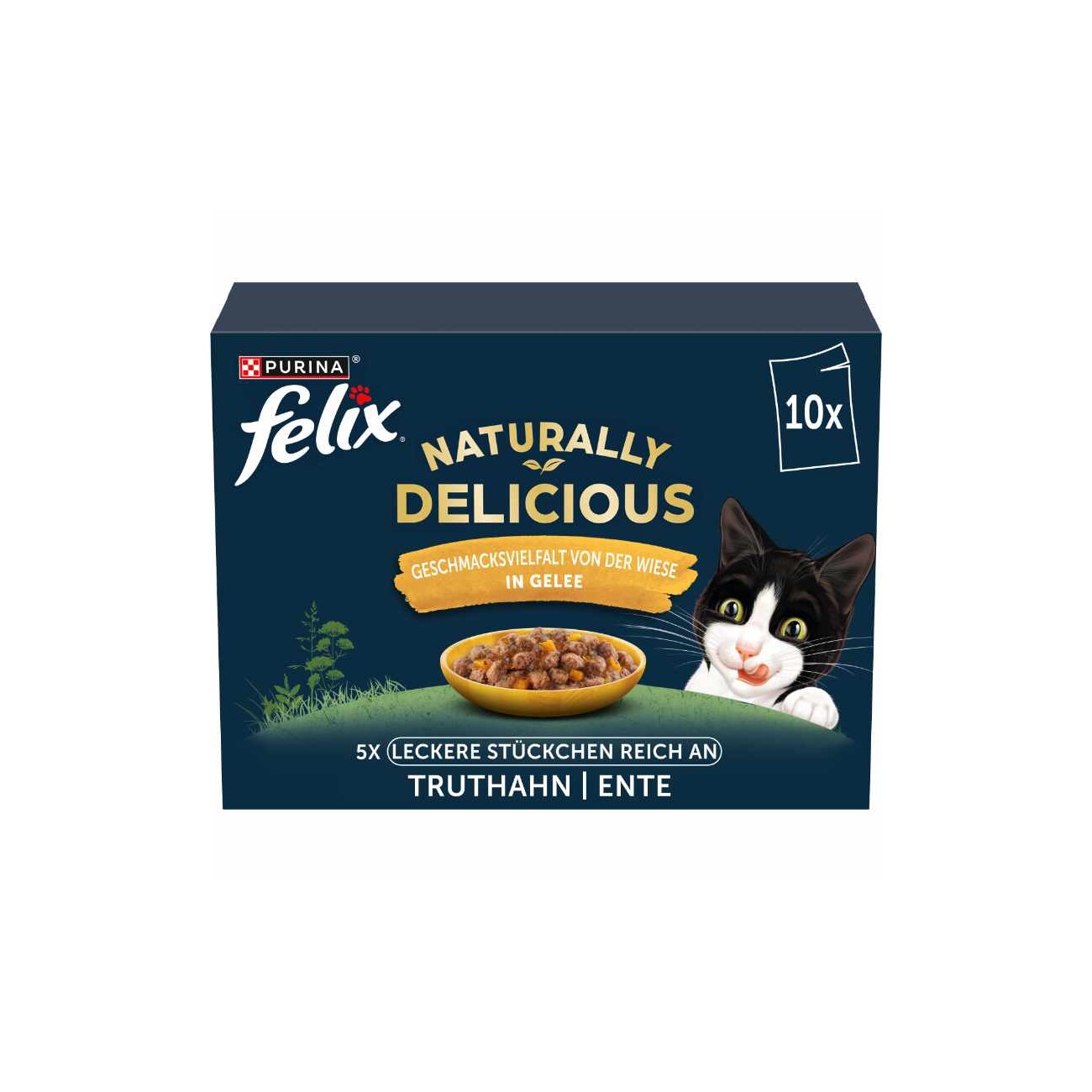 Felix Naturally Delicious Wiese 10x80g
