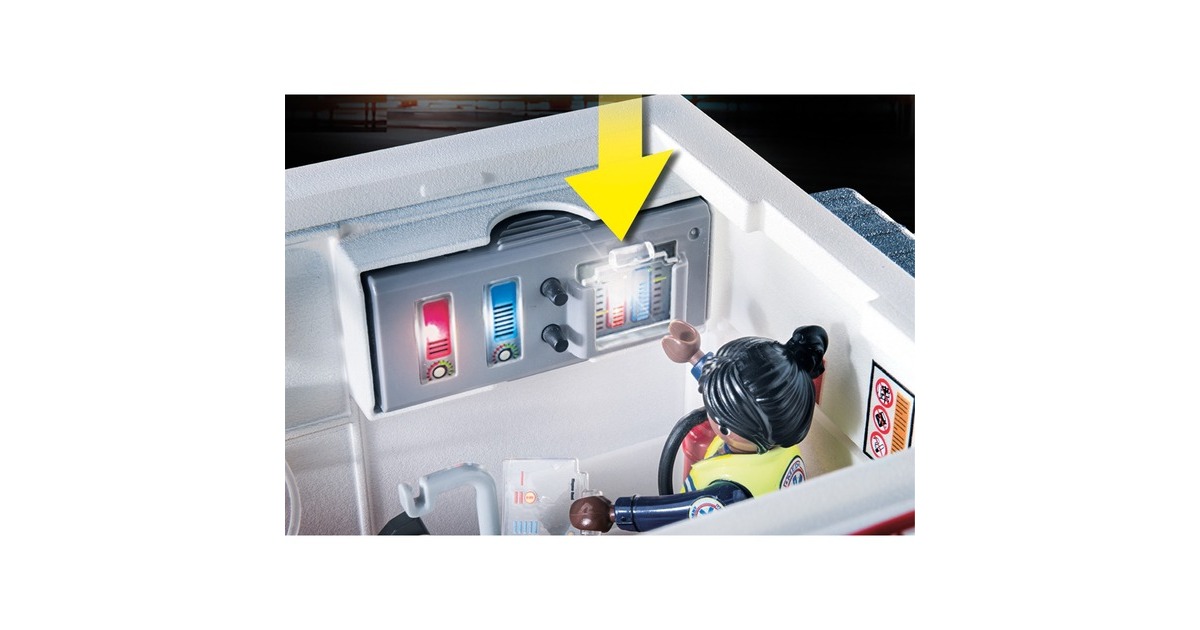 PLAYMOBILCity Action - Reddingsvoertuig: US Ambulance Constructiespeelgoed  (70936)