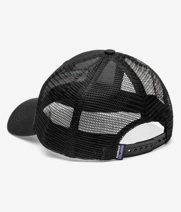 Patagonia P-6 Logo LoPro Trucker Cap (black II)