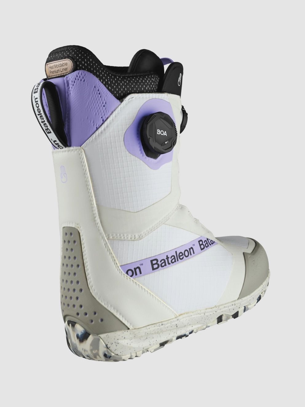 Bataleon Mosh BOA 2025 Snowboard Boots virtual grape